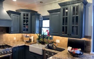 cabinet painting in Prescott