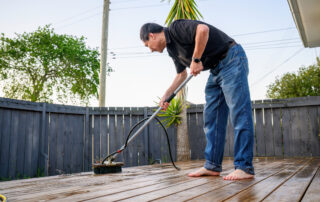 Deck and Fence